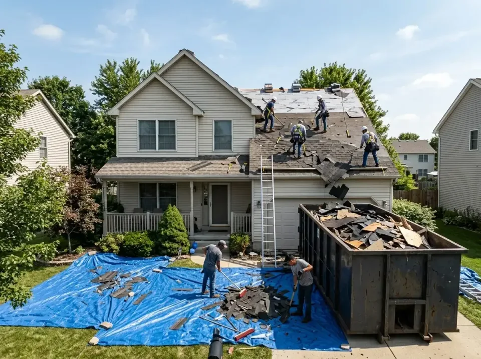roof-replacement-debris-remova-004 — frequently asked questions, Cheapest Dumpster Rentals in Bolindale, OH